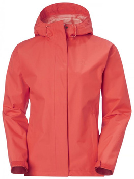 KURTKA DAMSKA HELLY HANSEN PRZECIWDESZCZOWA W SEVEN JACKET  (62066) CORAL