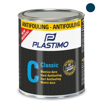 FARBA ANTYPOROSTOWA ANTIFOULING TWARDY PLASTIMO CLASSIC GRANATOWY 0.75L