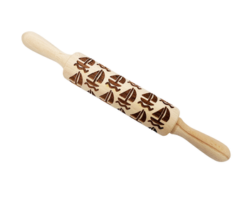 WAŁEK DO CIAST I CIASTEK MAŁY Z GRAWEREM