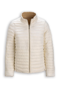 KURTKA DAMSKA MARINA MILITARE REVERSIBLE PADDED JACKET (MWJ0023) MILKY WHITE