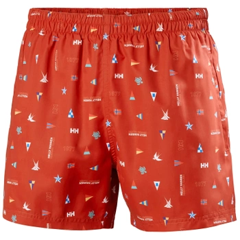 HELLY HANSEN SZORTY MĘSKIE  KĄPIELOWE(34253) CADIZ TRUNKS  CZERWONE