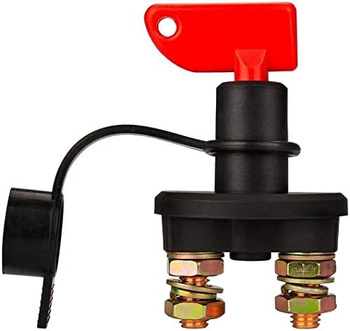 WYŁĄCZNIK GŁÓWNY AKUMULATORA - HEBEL RYGIEL ODCINAJĄCY BATERII 12-48V 175A