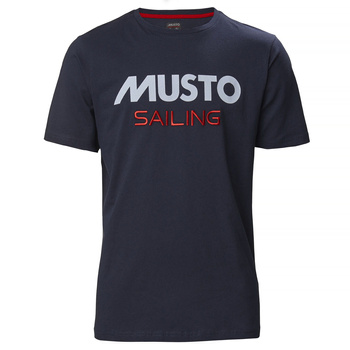 MUSTO KOSZULKA MĘSKA (82020) SAILING T-SHIRT GRANATOWA