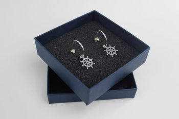 KOLCZYKI SREBRNE KOŁA