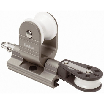 WÓZEK T 25MM GENUA Z BLOCZKIEM I ZACZEPEM 2:1