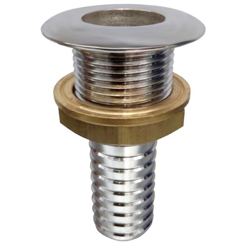 PRZEJŚCIE BURTOWE CHROM BRASS H 1" X 25MM