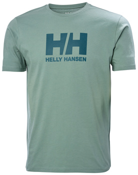 KOSZULKA MĘSKA HELLY HANSEN HH LOGO T-SHIRT CACTUS (33979)