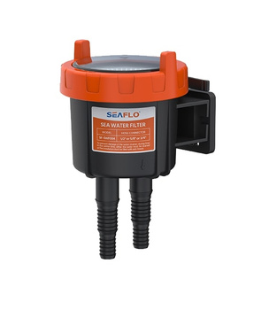 FILTR WODY ZABURTOWEJ DO CHŁODZENIA SILNIKA SEAFLO SF-SWF004  NA WĄŻ Ø 13, 16, 19 MM