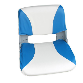 FOTEL SKIPPER BIAŁO-NIEBIESKI