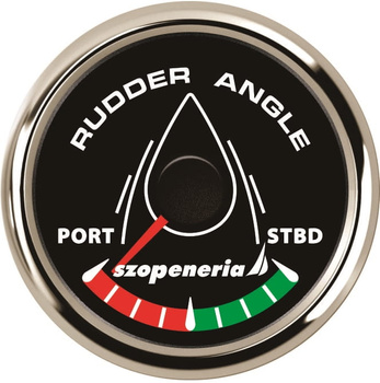 WSKAŹNIK WYCHYLENIA STERU CZARNY 0-190 OHM