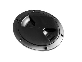 LUK KONTROLNY CZARNY - DEKIEL INSPEKCYJNY 205 MM