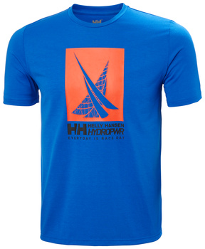 KOSZULKA HELLY HANSEN UPF40+ HP RACE GRAPHIC T-SHIRT COBALT (34419)