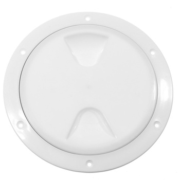 POKRYWA INSPEKCYJNA BIAŁA 205MM, PLASTIK