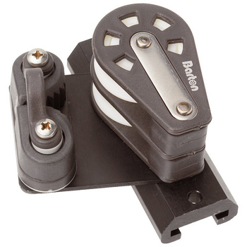 ZAKOŃCZENIE SZYNY I 28MM Z PODWÓJNYM BLOCZKIEM I KNAGĄ PAIR