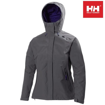 HELLY HANSEN KURTKA DAMSKA PRZECIWDESZCZOWA (62217) VANCOUVER POPIELATA