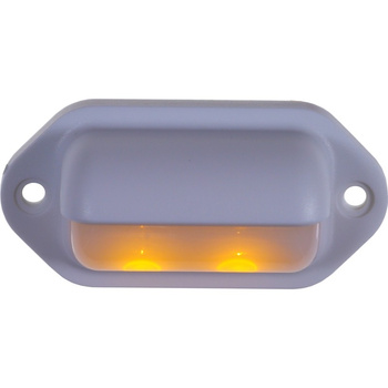 LAMPKA LED COMPANION WAY BIAŁA, 12V, L66, W33MM, KOLOR AMBER