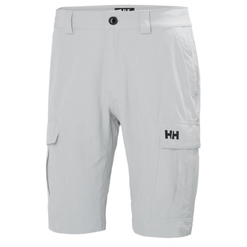SZORTY MĘSKIE HELLY HANSEN UPF 40+ HH QD CARGO SHORTS II (54154) SZARE