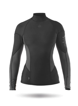 TOP DAMSKI ZHIK SPANDEX UPF50+   TOP-61-W   BLACK