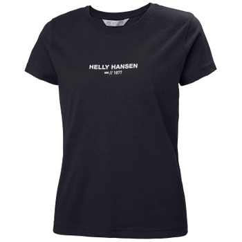 KOSZULKA DAMSKA HELLY HANSEN  (53749) WOMEN'S RWB GRAPHIC T-SHIRT GRANATOWA