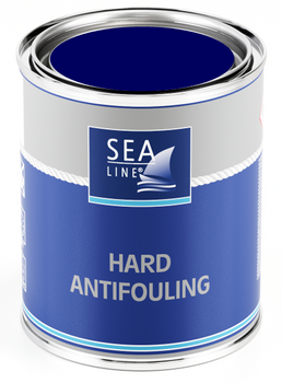 TWARDA FARBA ANTYPOROSTOWA GRANAT  2,5 L  SEA-LINE