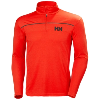 BLUZA MĘSKA HELLY HANSEN TECHNICZNA HP QUICK-DRY HALF-ZIP PULLOVER (30208) ALERT RED