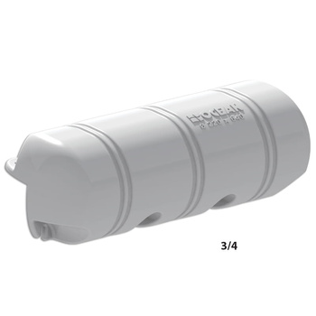 OCHRANIACZ POMOSTOWY  DOCK FENDER 220X640 BIAŁY 3/4