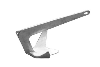 KOTWICA JACHTOWA BRUCE 15 KG OCYNKOWANA - TREFOIL ANCHOR