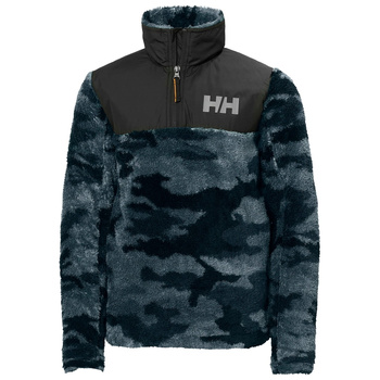 BLUZA DZIECIĘCA HELLY HANSEN CIEPŁA (41737) JUNIORS CHAMP 1/2 ZIP MIDLAYER MORO