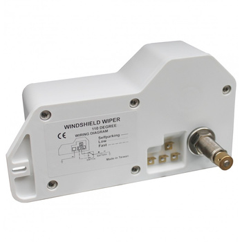 WYCIERACZKA 24V 2 SHAFT MARINE WHITE