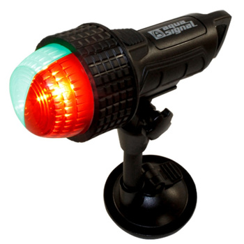 LAMPA NAWIGACYJNA S27 DZIOBOWA DWUSEKTOROWA PRZENOŚNA - LED NA BATERIE (W)