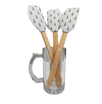 ŁOPATKA KUCHENNA MORSKA BIAŁA W KOTWICE