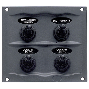 900-4WP Panel wodoodporny (4 przełączniki)