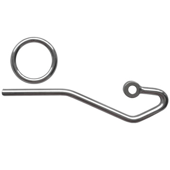 NAPINACZ SZTAGU AGRAFKA L220MM D8MM, S/S