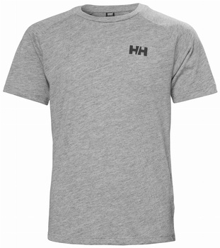 KOSZULKA DZIECIĘCA HELLY HANSEN LOEN TECHNICAL (41791) GREY MELANGE