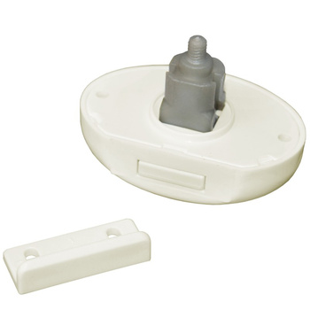 ZAMEK SZAFKOWY PRZYCISKOWY KREMOWY 45 X 70, H20