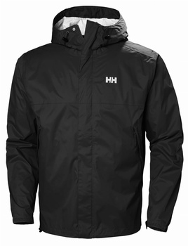 KURTKA MĘSKA HELLY HANSEN PRZECIWDESZCZOWA LEKKA LOKE SHELL 62252 BLACK
