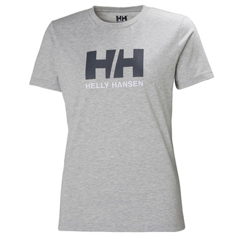 HELLY HANSEN KOSZULKA DAMSKA 34112 HH LOGO T-SHIRT SZARA