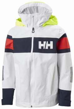 KURTKA DZIECIĘCA HELLY HANSEN ŻEGLARSKA SALT 2 SAILING (41690)  WHITE