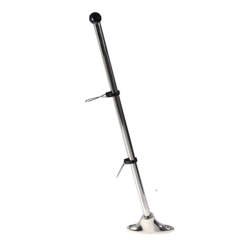 FLAGSZTOK 43CM Z PODSTAWKĄ 10DEG, STAL NIERDZEWNA