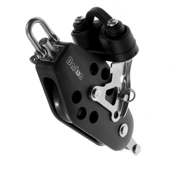 BLOCZEK WIOLINOWY Z KRĘTLIKIEM, KNAGĄ I ZACZEPEM - ROZMIAR 2 - LINA 8MM