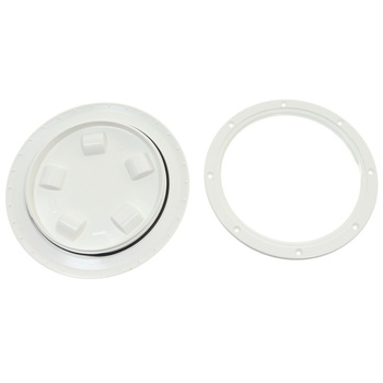 POKRYWA INSPEKCYJNA BIAŁA D139 Z GNIAZDEM