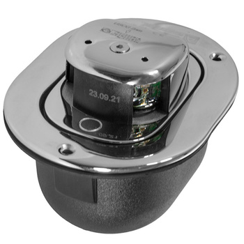 LAMPA NAWIGACYJNA S28 DZIOBOWA DWUSEKTOROWA CHOWANA LED - 12V OBUDOWA STAL NIERDZEWNA