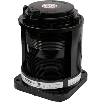 LAMPA NAWIGACYJNA S55 RUFOWA - 24V OBUDOWA CZARNA (F)