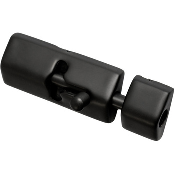 ZASUWKA DRZWIOWA SAMORYGLUJĄCA, STAL NIERDZEWNA, CZARNA