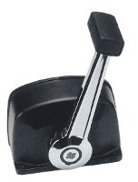 Jednodźwigniowy drążek zmiany biegów ULTRAFLEX B73 aluminium/Cr czarny dla 1 silnika