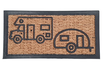 WYCIERACZKA KOKOS DO KAMPERA PRZYCZEPY 50x25 CM ARISOL - z motywem kamper i przyczepa