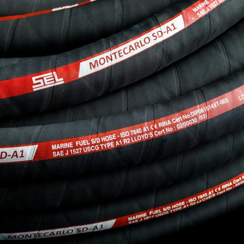 WĄŻ PALIWOWY MORSKI A1 SSAWNO-TŁOCZNY MONTECARLO 32MM