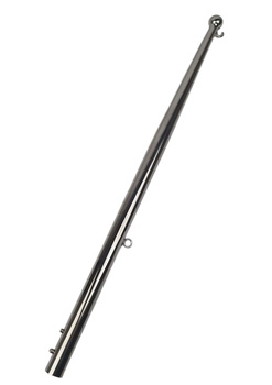 FLAGSZTOK DO BANDERY 90 CM x 25 MM - MASZT DO FLAGI STAL NIERDZEWNA POLEROWANA