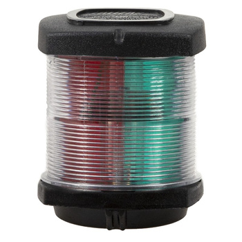 LAMPA NAWIGACYJNA TRÓJSEKTOROWA DO 20m - 12V OBUDOWA CZARNA