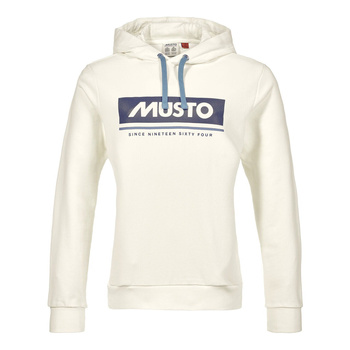 MUSTO BLUZA DAMSKA (82329) W MUSTO HOODIE 2.0 ANTIQUE SAIL KREMOWA